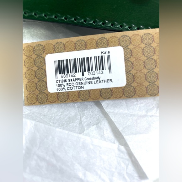 Green Leather Satchel Bag - Picture 14 of 14